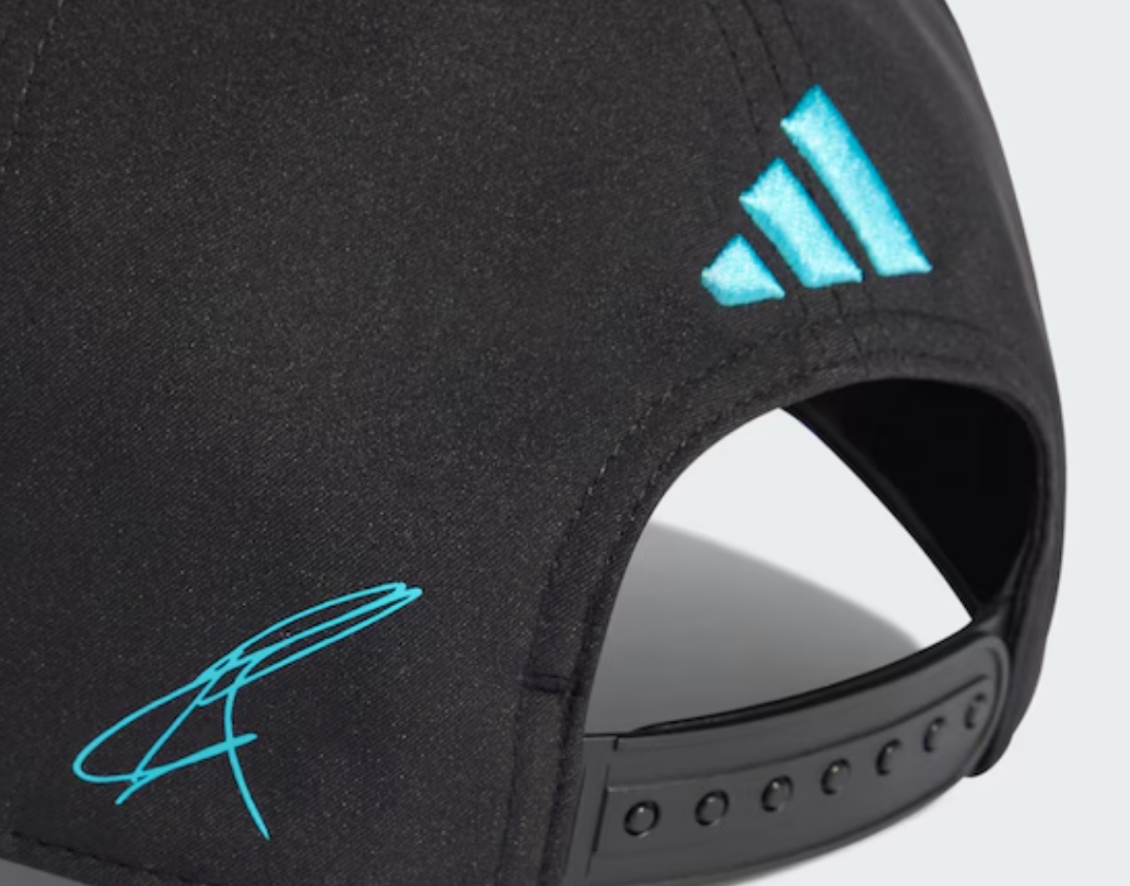 Cap, George Russell, Mercedes-AMG F1 black, polyester (recycled)