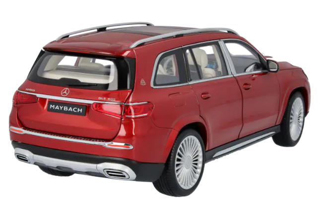 Mercedes-Maybach GLS 600 4MATIC, X167 designo hyazinthrot metallic, PARAGON MODELS, 1:18