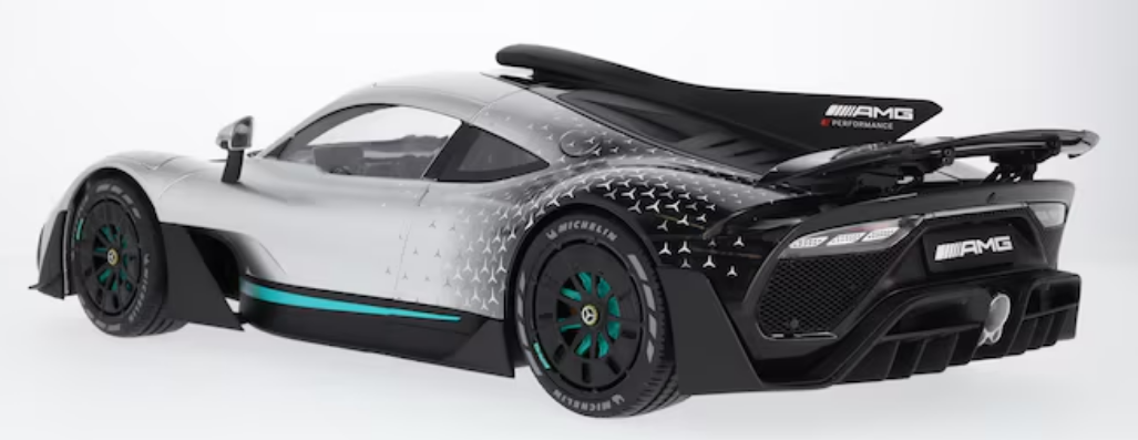 Mercedes-AMG ONE, C298 silver, NZG, 1:12