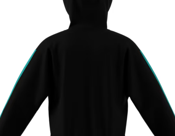Veste en molleton pour homme, Mercedes-AMG F1, noire