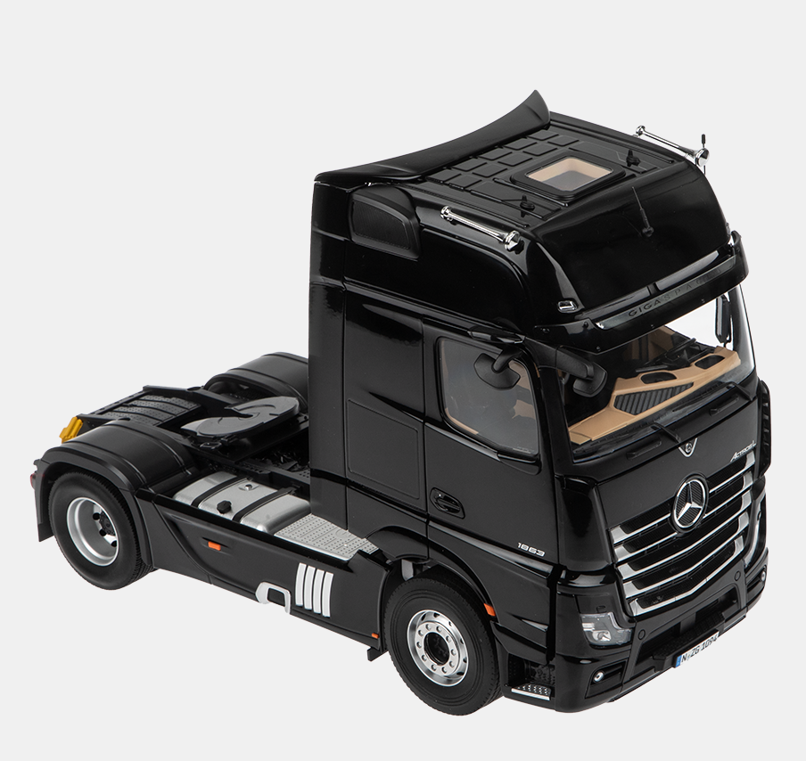 Modellauto Mercedes-Benz Actros L, schwarz 1:18