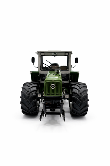 Modèle réduit de voiture MB Trac 1800 Intercooler vert / argent métallisé 1:32