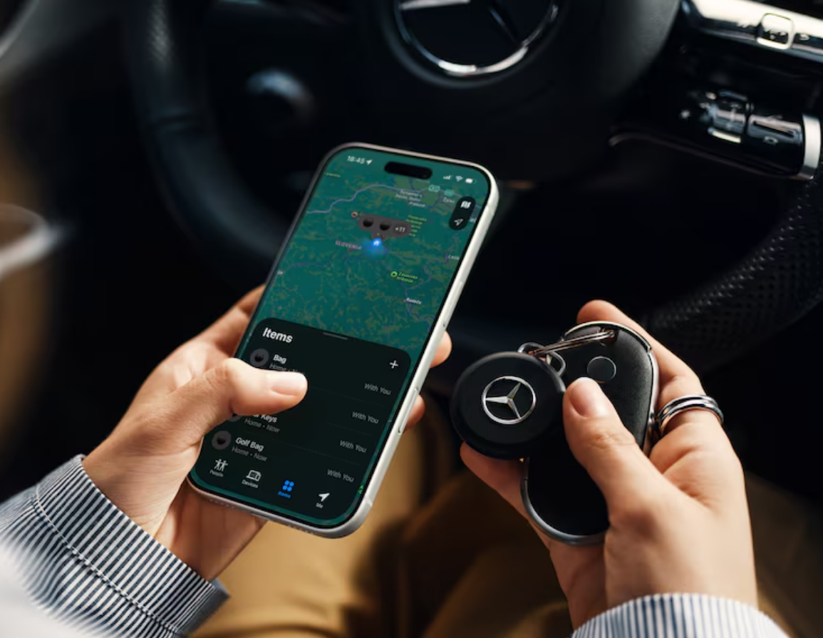 Tracker, Mercedes-Benz, Chipolo loop tracking tag