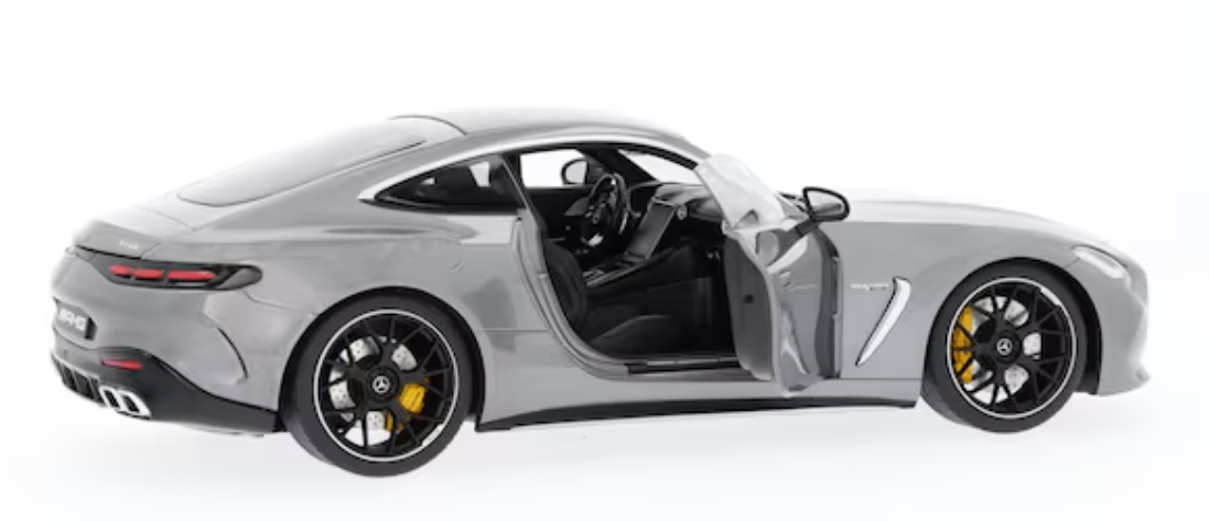 Mercedes-AMG GT 63, C192 gris sélénite, NZG, 1:18