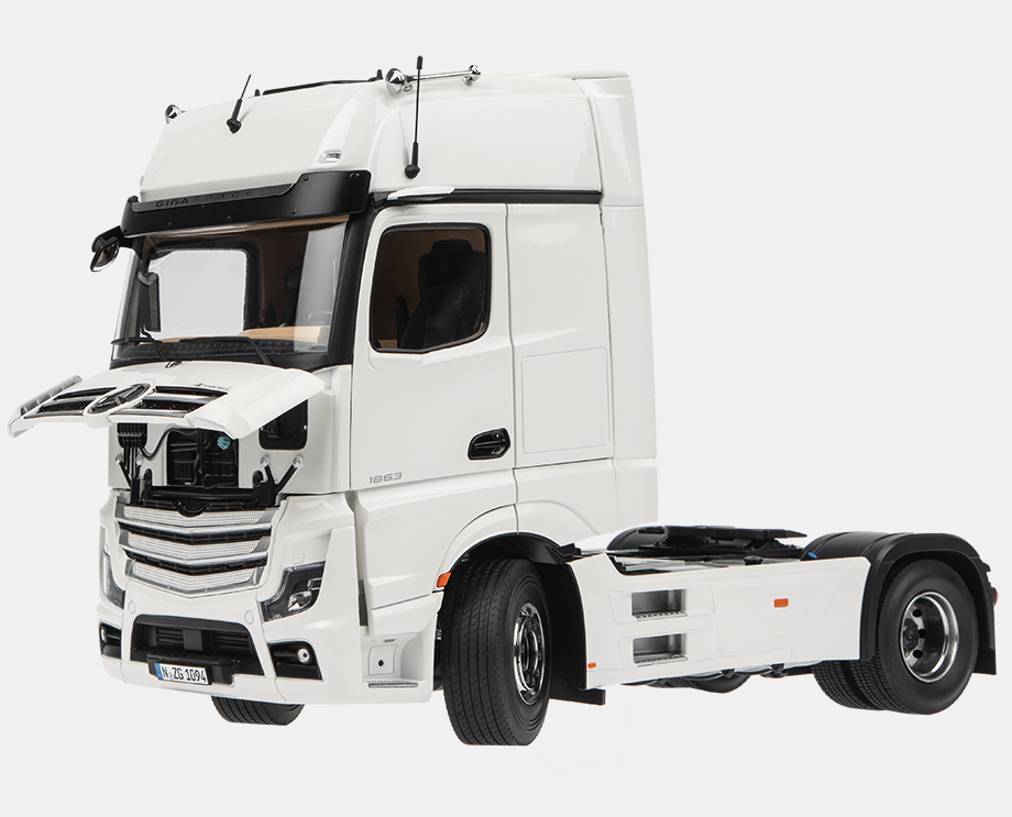 Modellauto Mercedes-Benz Actros L, weiss 1:18