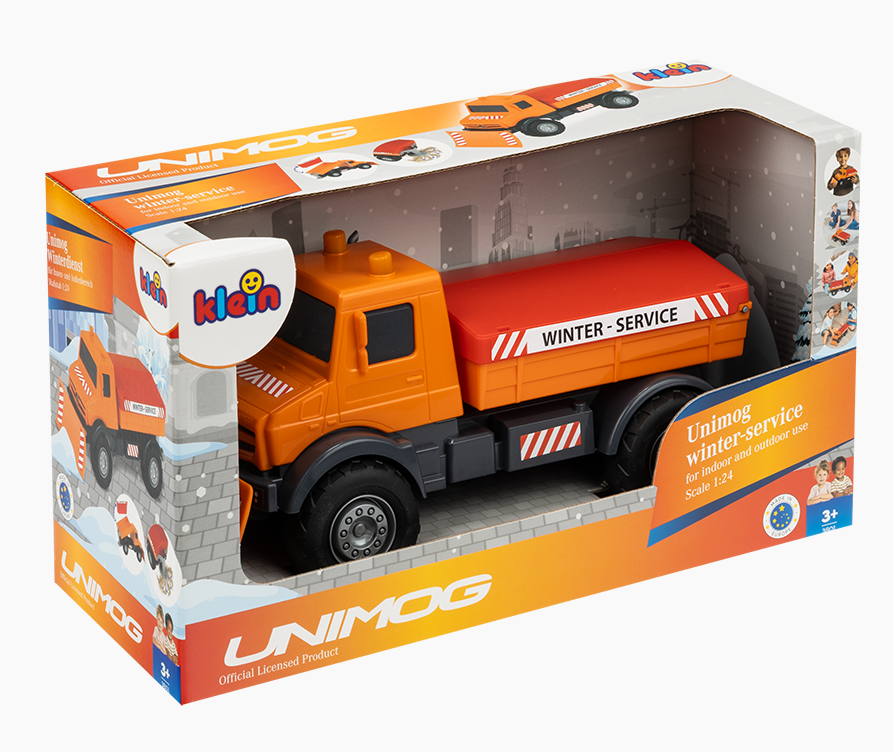 Modellauto Truck Unimog Winterdienst