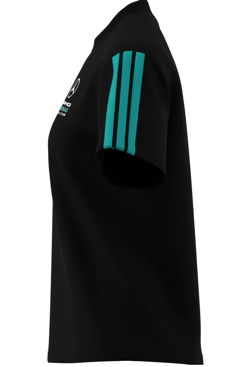 T-Shirt Damen, Mercedes-AMG F1 schwarz