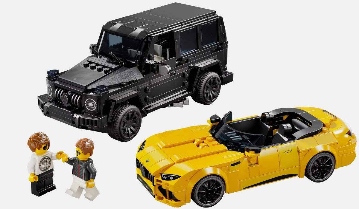 LEGO® Speed Champions G 63 & SL 63 schwarz / gelb, LEGO