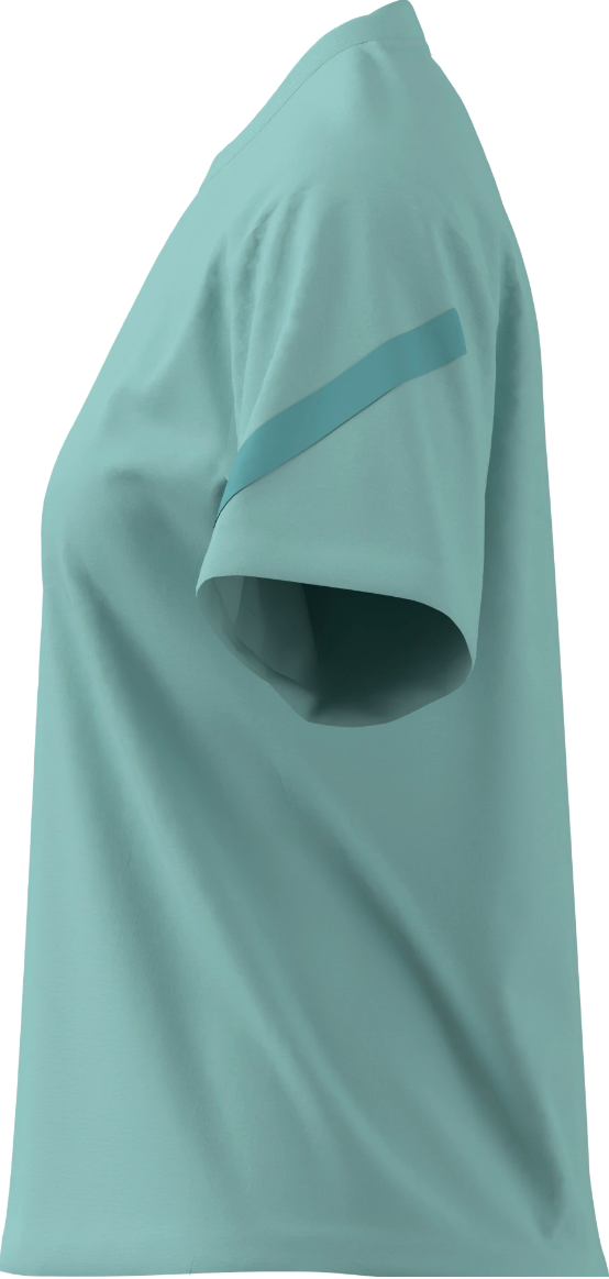 T-Shirt Damen aqua