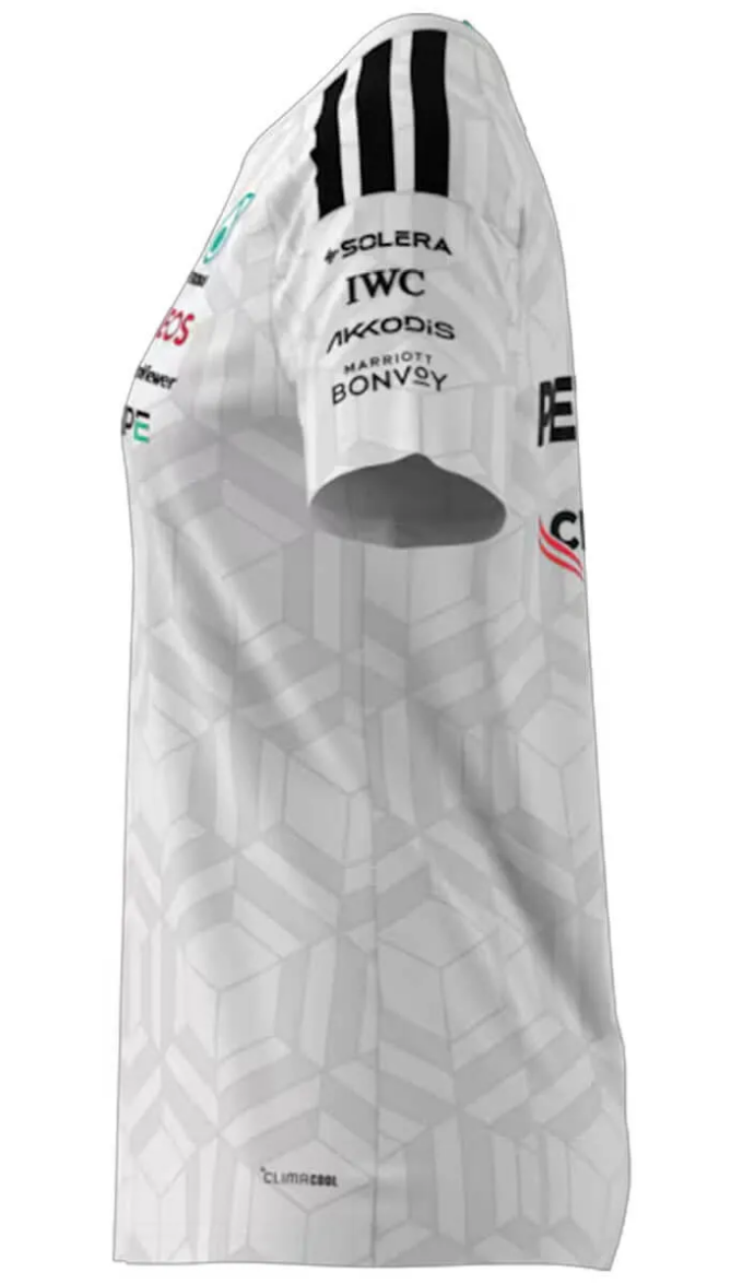 T-Shirt Damen, Fahrer, Mercedes-AMG F1 weiss