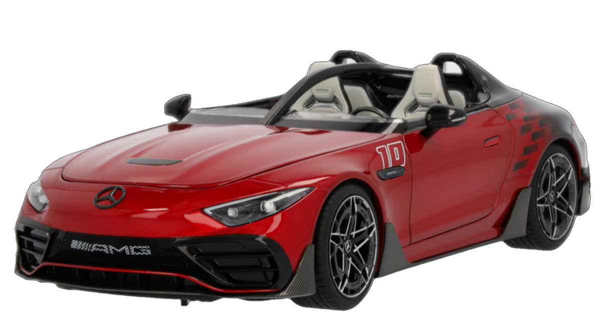 Modellauto Mercedes-AMG PureSpeed, R232 Le Mans rot, 1:18