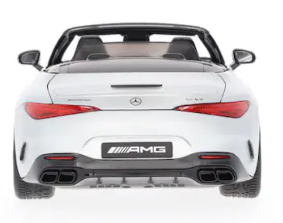 Modellauto Mercedes-AMG SL 63, Roadster, R232 MANUFAKTUR hightechsilber magno, iScale, 1:18