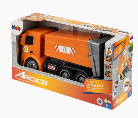 Arocs Garbage Truck Model Car