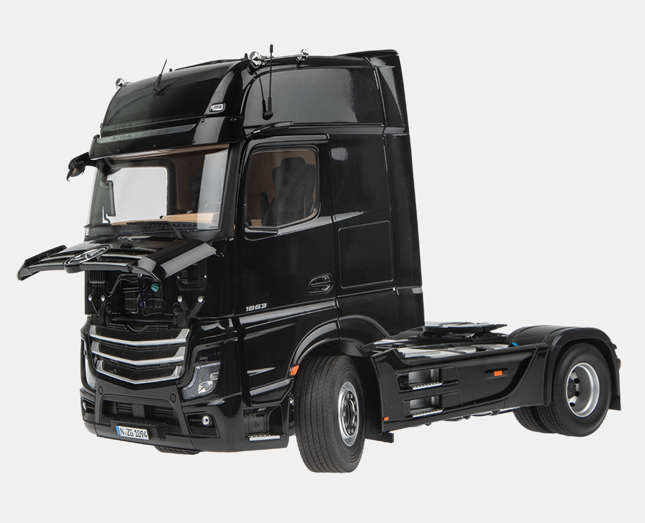 Modellauto Mercedes-Benz Actros L, schwarz 1:18