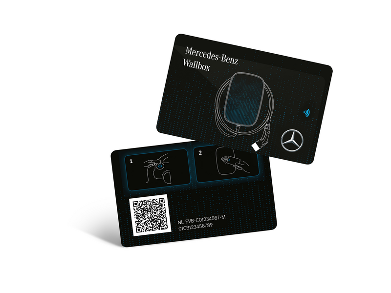 Carte RFID pour Wallbox Mercedes-Benz