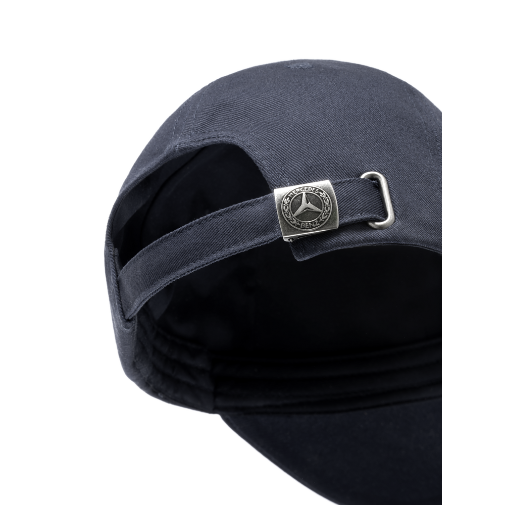 casquette, bleu marine, coton