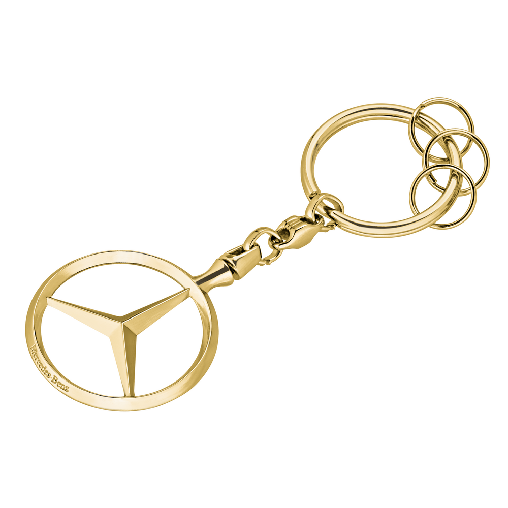 Key fob, Brussels, gold-colored