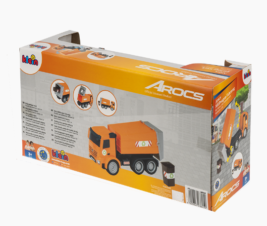 Arocs Garbage Truck Model Car