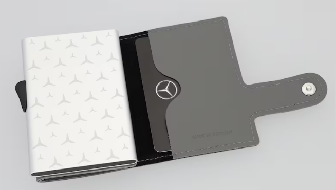 Mini wallet, vehicle leather