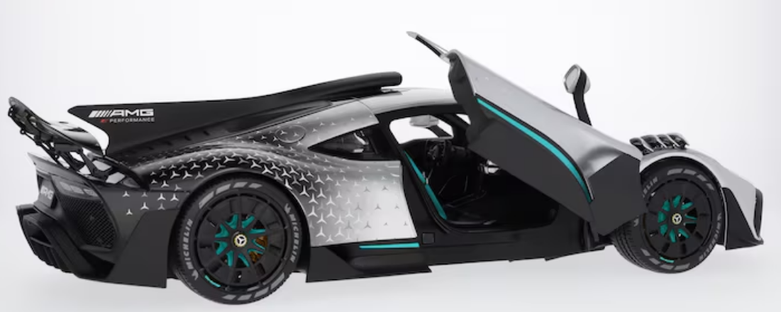 Mercedes-AMG ONE, C298 silver, NZG, 1:12