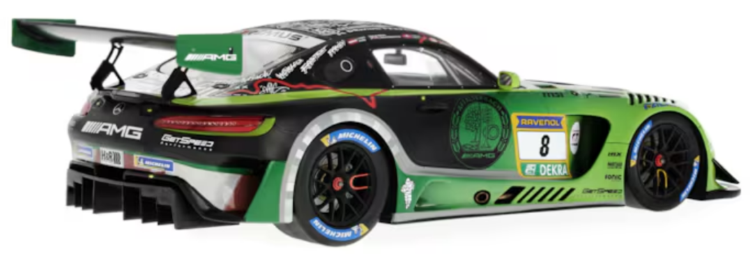 Mercedes-AMG GT3, ADAC RAVENOL 24h Nürburgring 2024, C190 green hell magno, Minimax, 1:18