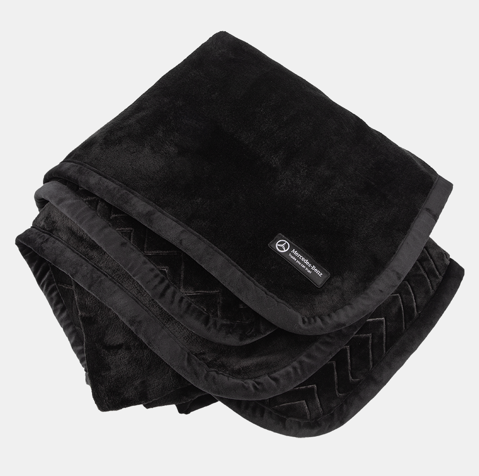 Fleecedecke Truck schwarz