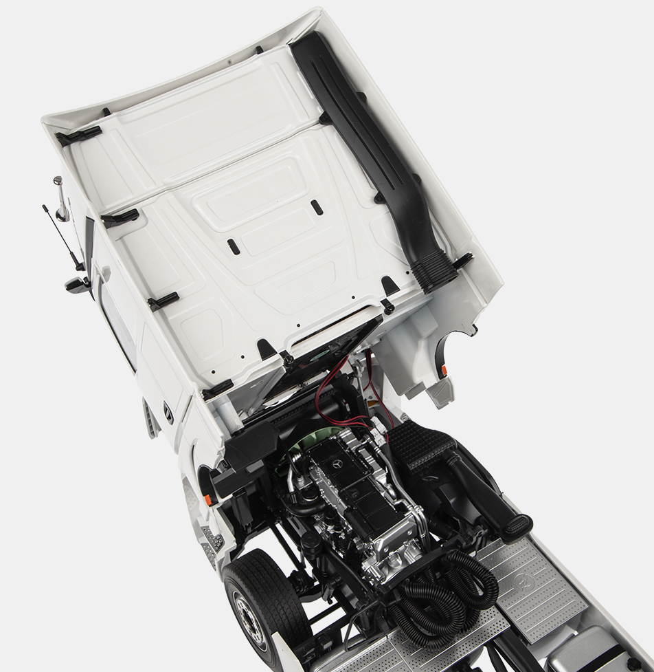 Modellauto Mercedes-Benz Actros L, weiss 1:18