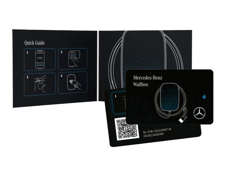 Carte RFID pour Wallbox Mercedes-Benz