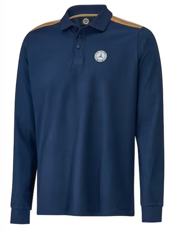 Men&#39;s polo shirt blue