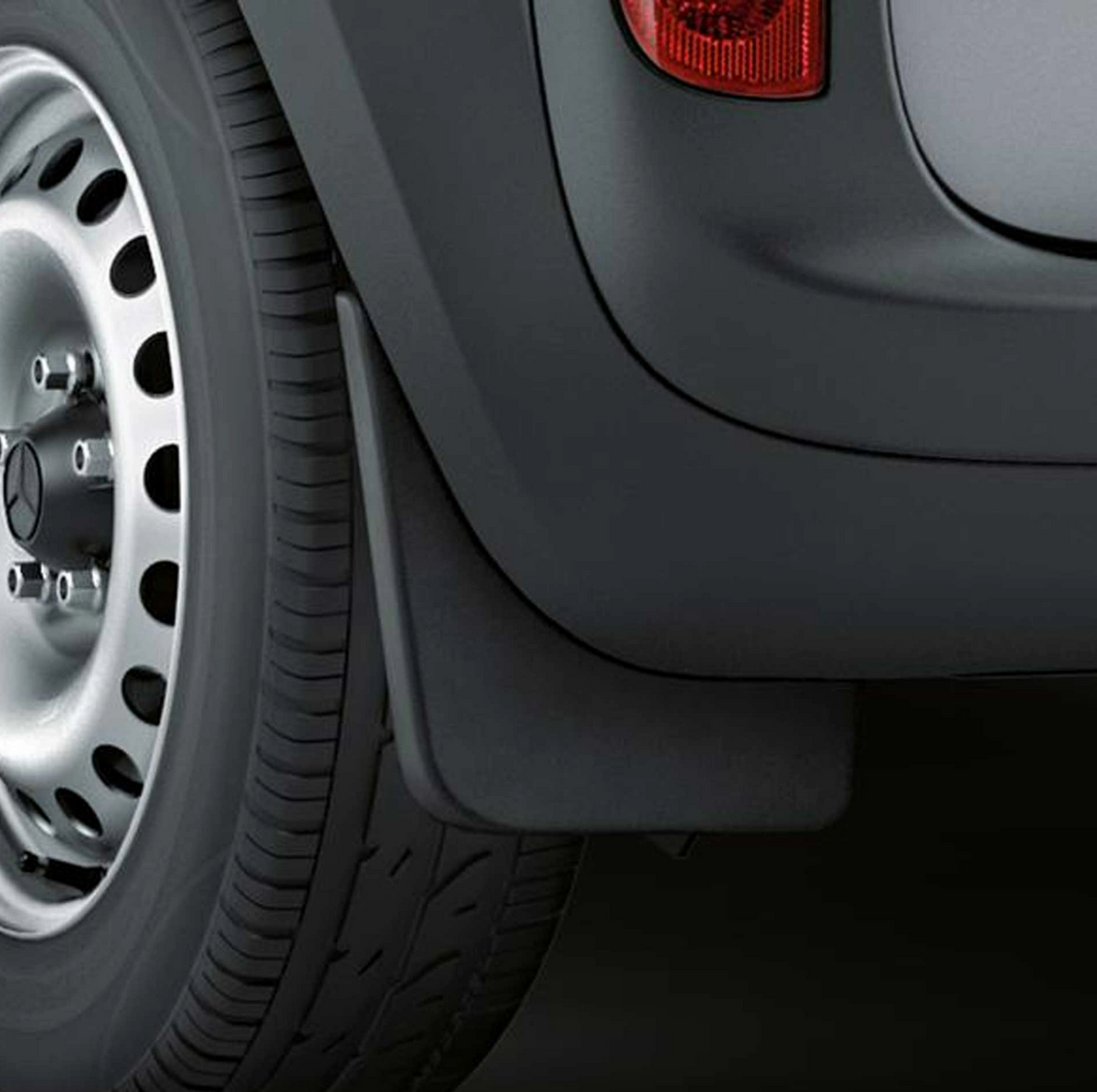 Mud flaps, rear set (Citan/eCitan, EQT, T-Class)