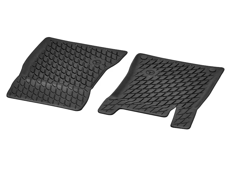 All-weather mats, Dynamic Squares, driver/passenger mat, 2-piece (A-Class, B-Class, CLA, GLA, GLB)