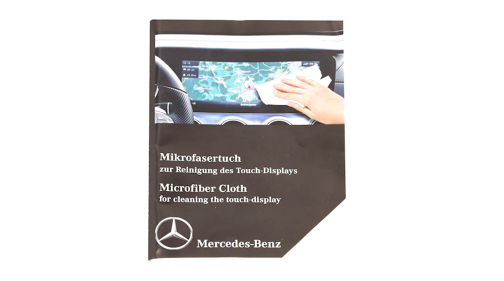 Microfiber cloth, DIN A4, white