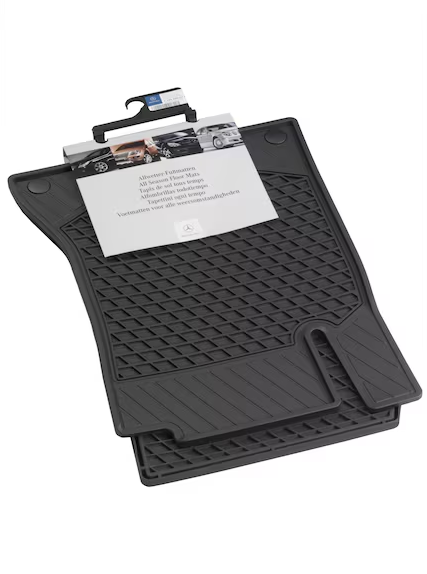 All-weather mats, CLASSIC, driver/passenger mat, 2-piece (A-Class, B-Class, CLA, GLA)