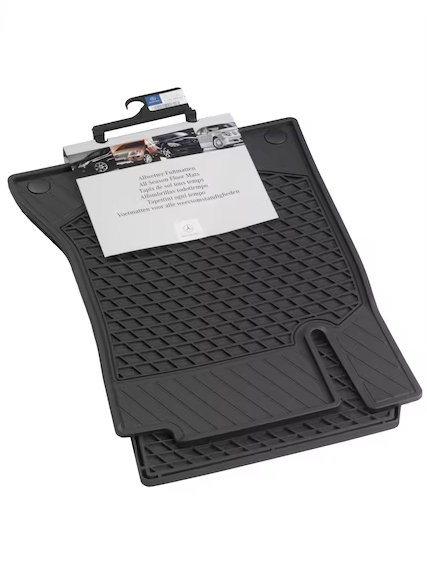 MTM Tapis Sur Mesure Velours Pour Mercedes Classe A W177, Classe B W247, GLA H247, CLA C118 2018+ (y Compris Plug-in Hybrid) - Noir