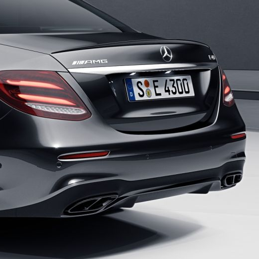 Rear spoiler, primed (E-Class Saloon)