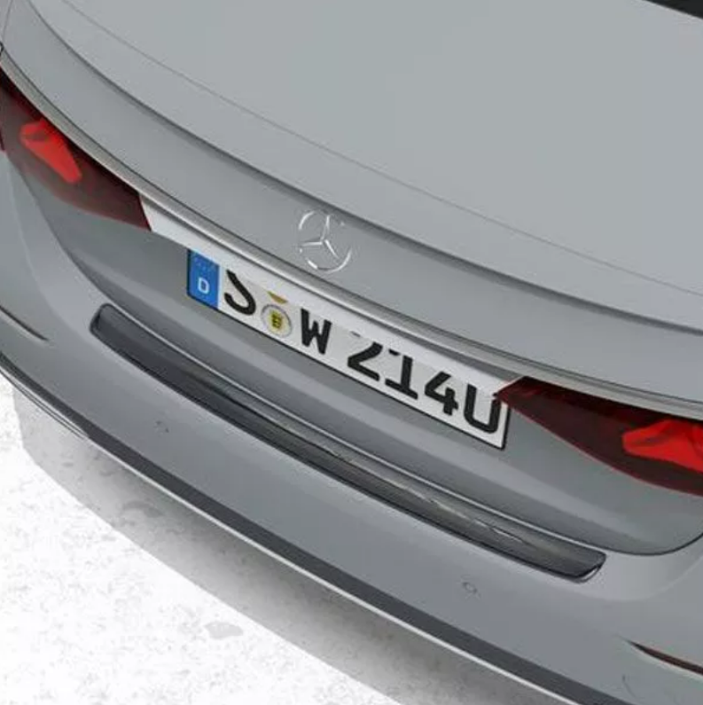 Bumper protection, chrome-plated (E-Class Saloon)