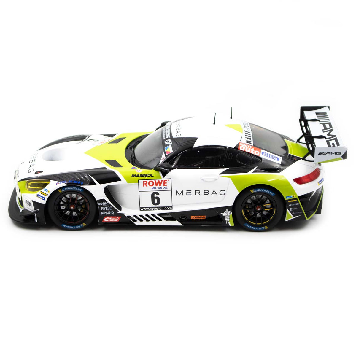 Modèle réduit de voiture Mercedes-AMG GT3 Evo #6 HRT NLS