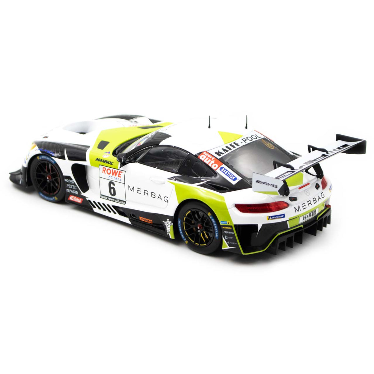 Modello di auto Mercedes-AMG GT3 Evo #6 HRT NLS