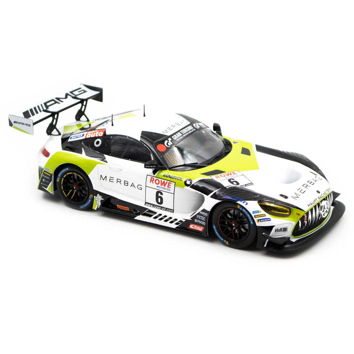 Modèle réduit de voiture Mercedes-AMG GT3 Evo #6 HRT NLS